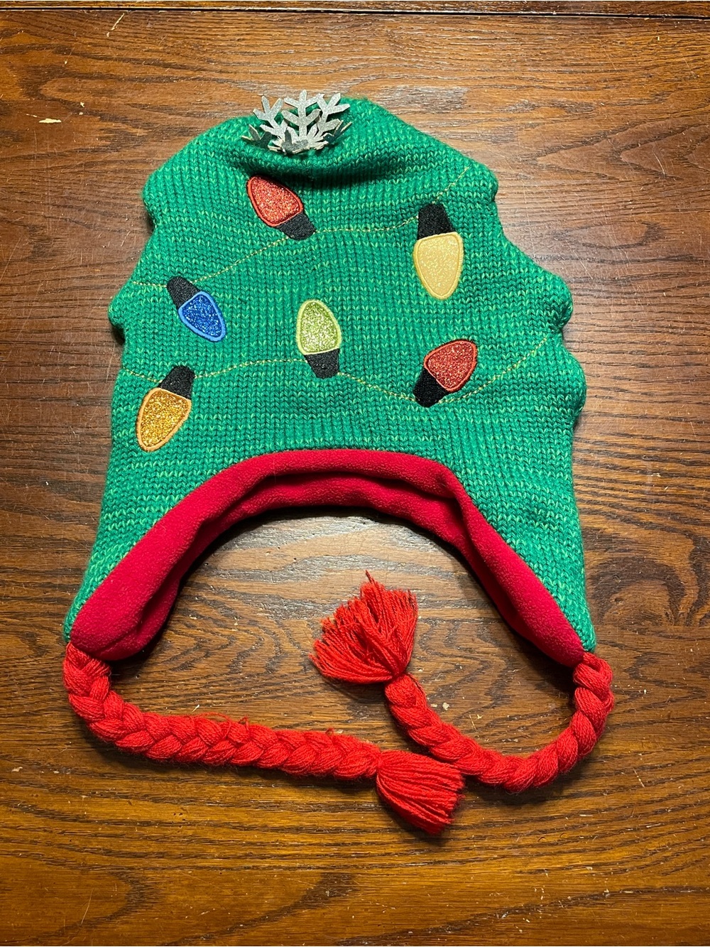 Christmas tree winter hat